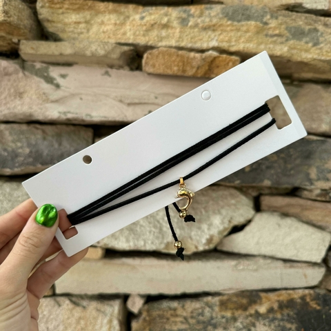 Choker Dolphin negro