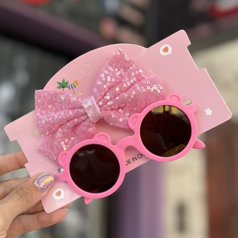 Set de niña lentes + accesorios