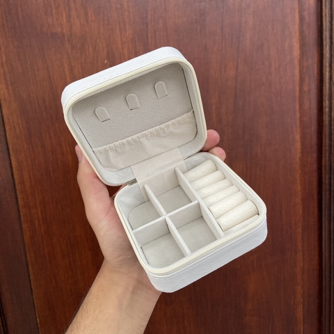 Alhajero cuerina blanco