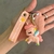 Llavero Unicornio rosa