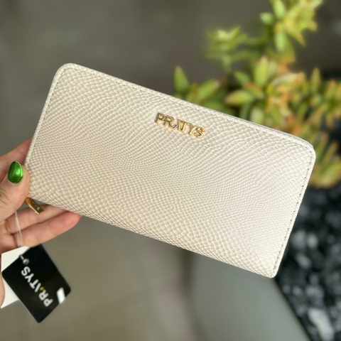 Billetera mary beige
