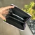 Billetera reptil lila mediana - comprar online