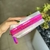 Porta cosmeticos lets kiss / color: fucsia - comprar online