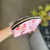 Porta cosmeticos girl power rosa - comprar online