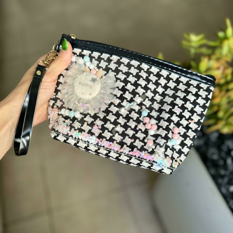 Porta cosmeticos rabbit / color: negro