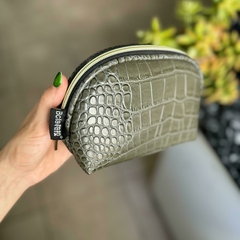 Porta cosmeticos reptil verde - comprar online