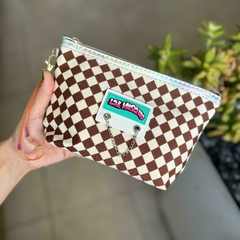 Porta cosmeticos love moschino / color: marron