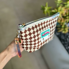 Porta cosmeticos love moschino / color: marron - comprar online