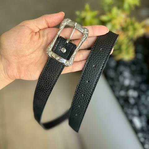 Cinto carmen negro 106cm