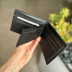 Billetera isac marron oscuro - comprar online