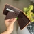 Billetera santiago chocolate - comprar online