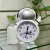 Reloj despertador/lapicero astronauta / plateado