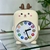 Reloj despertador animalitos / blanco