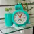 Reloj despertador/lapicero dinosaurio / verde
