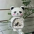 Reloj despertador animal / panda