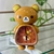 Reloj despertador animal / oso