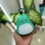 Lampara velador pera / verde