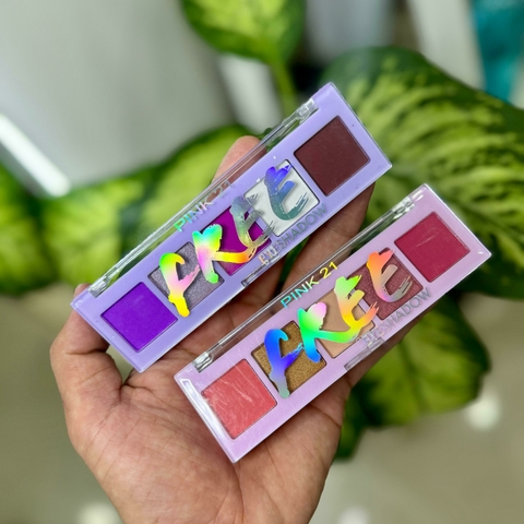 Paleta de sombras free pink 21