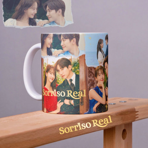 Arte digital "Dorama Sorriso Real"