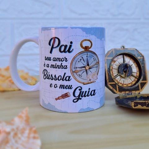 Arte Digital "Pai, seu amor é minha bússulo e o meu guia"