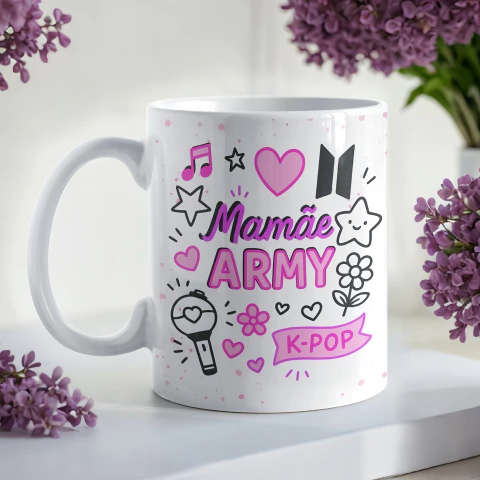 Arte Digital "Mamãe ARMY"