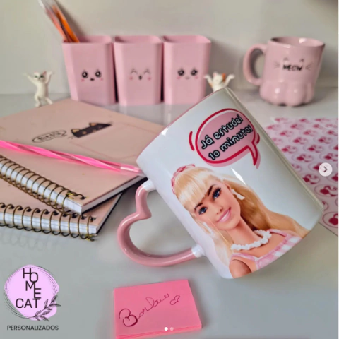 Arte "Barbie - Já estudei 10 minutos,..."