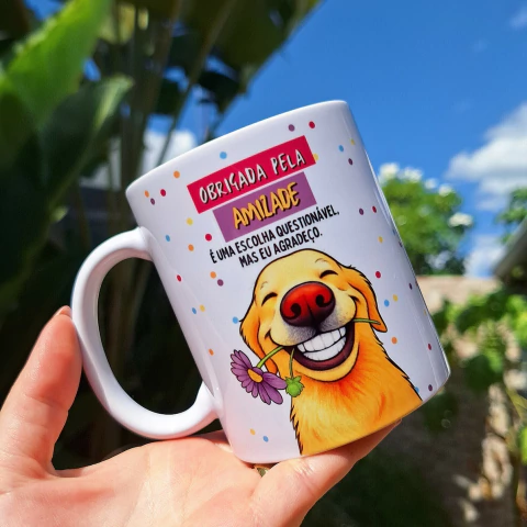 Arte Digital "Obrigada pela amizade! É uma escolha questionável, mas agradeço"