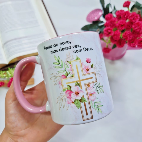 Arte Digital "Tenta de novo, mas dessa vez, com Deus"