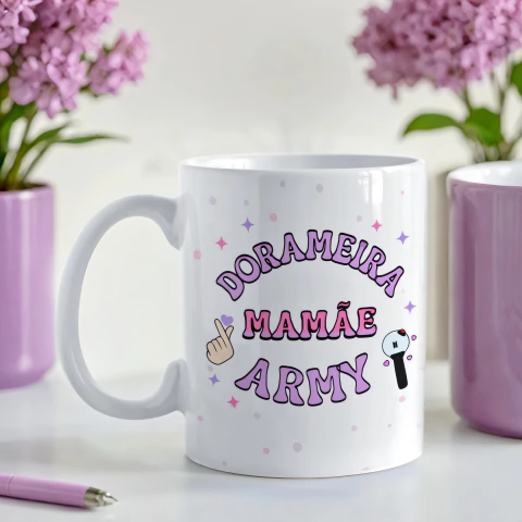 Arte Digital "Mamãe Dorameira Army"