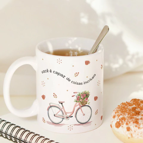 Arte " Você é capaz de coisas incríveis"