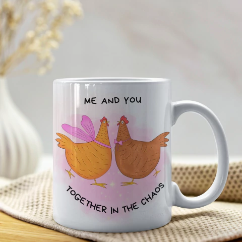 Digital Art "You and me, together in the chaos" - comprar online