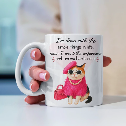 Digital Art "I'm tired of the simple things in life, now I want the expensive and unattainable ones" - comprar online