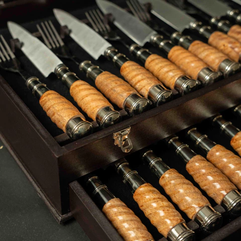 Madera Galloneada y Alpaca - comprar online