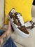 tênis vans knu skool brown and white - Poquito De Estilo