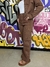wide leg cotelê cargo - loja online