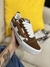 tênis vans knu skool brown and white - loja online