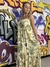 vestido longo estampado