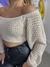 cropped ciganinha tricot - loja online