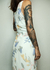 vestido branco floral m na internet