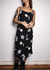 vestido floral midi m - comprar online