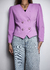 blazer madonna lilás p - Mercedes Vintage Brechó