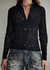 camisa rendada preta m - comprar online
