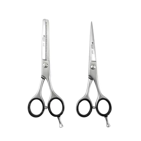 Set Tijera Filo 5.5" + Tijera Pulir 5.5" - ADDIE - comprar online