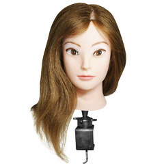 Cabeza de Practica 100% Pelo Natural 40cm - JESSAMY