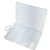 MINI ESTOJO RETANGULAR TRANSPARENTE 8 ESPACOS - comprar online