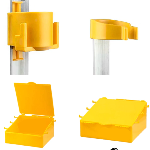 COMBO SUPORTE DE VARA + CAIXA PORTA ISCA ASPLAST - comprar online