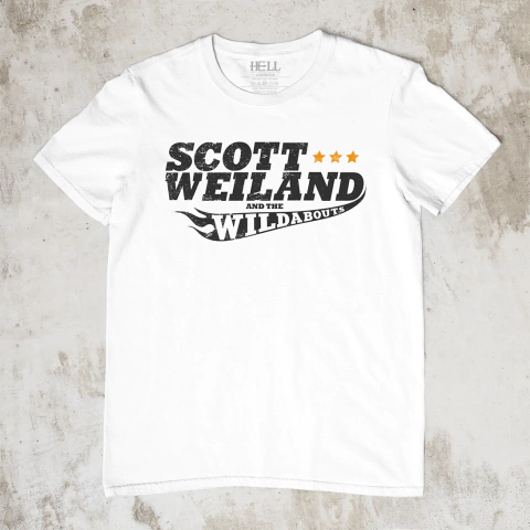 Scott Weiland and Wildabouts - LOGO PRETO na internet