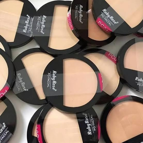 Pó Compacto Facial Ruby Rose