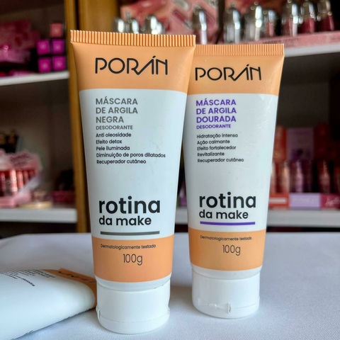 Máscara de Argila Rotina da Make Poran