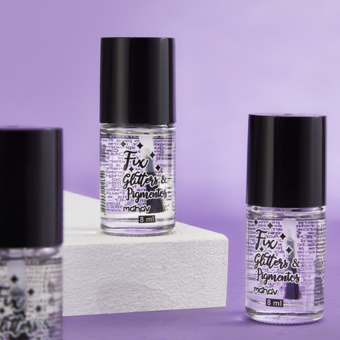 Cola de Glitter e Pigmento Fix Mahav